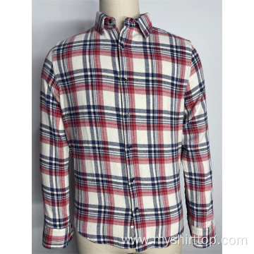 Men's Retro Plaid Flannel Shirt
